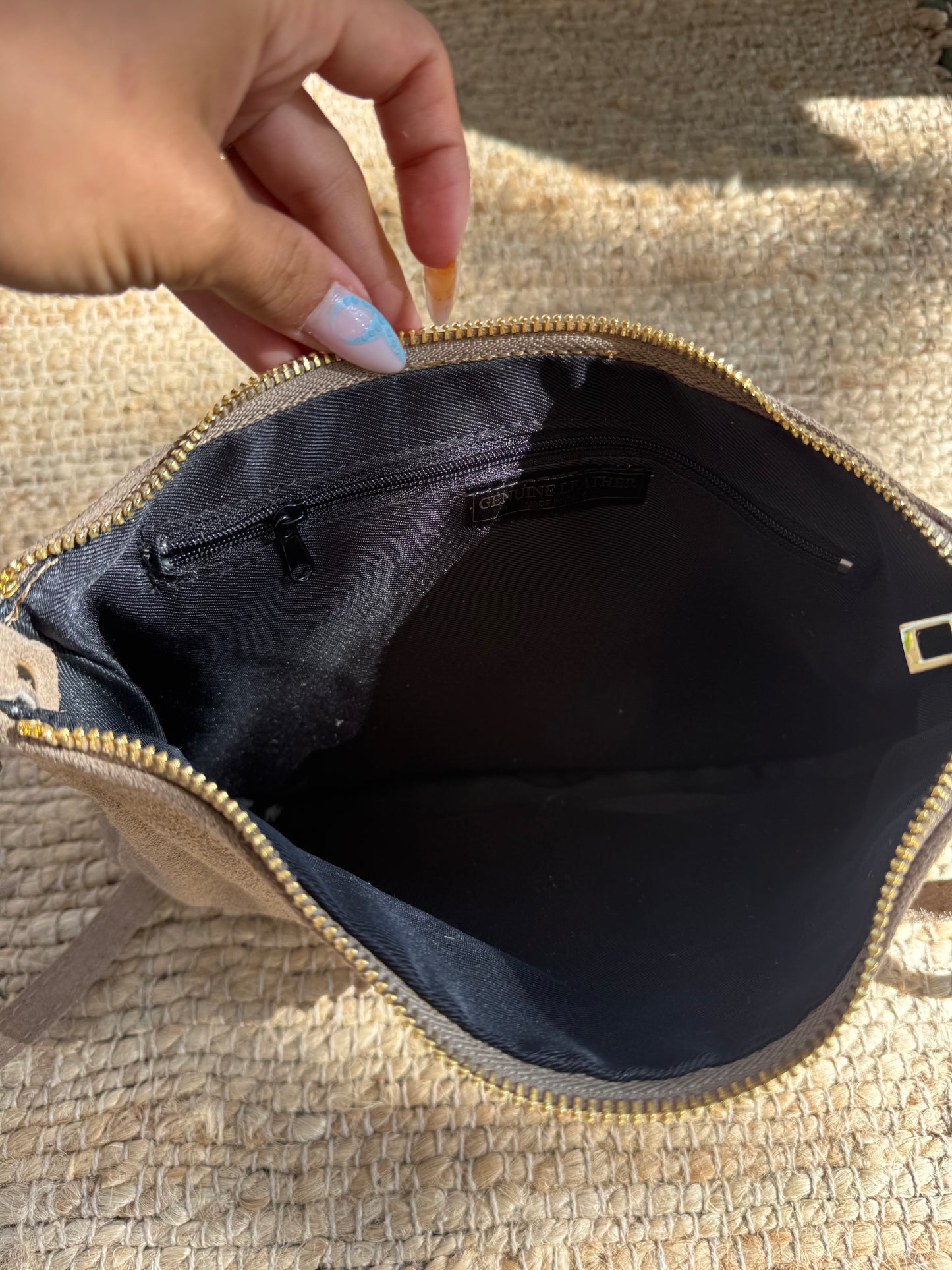 Sac soleil beige