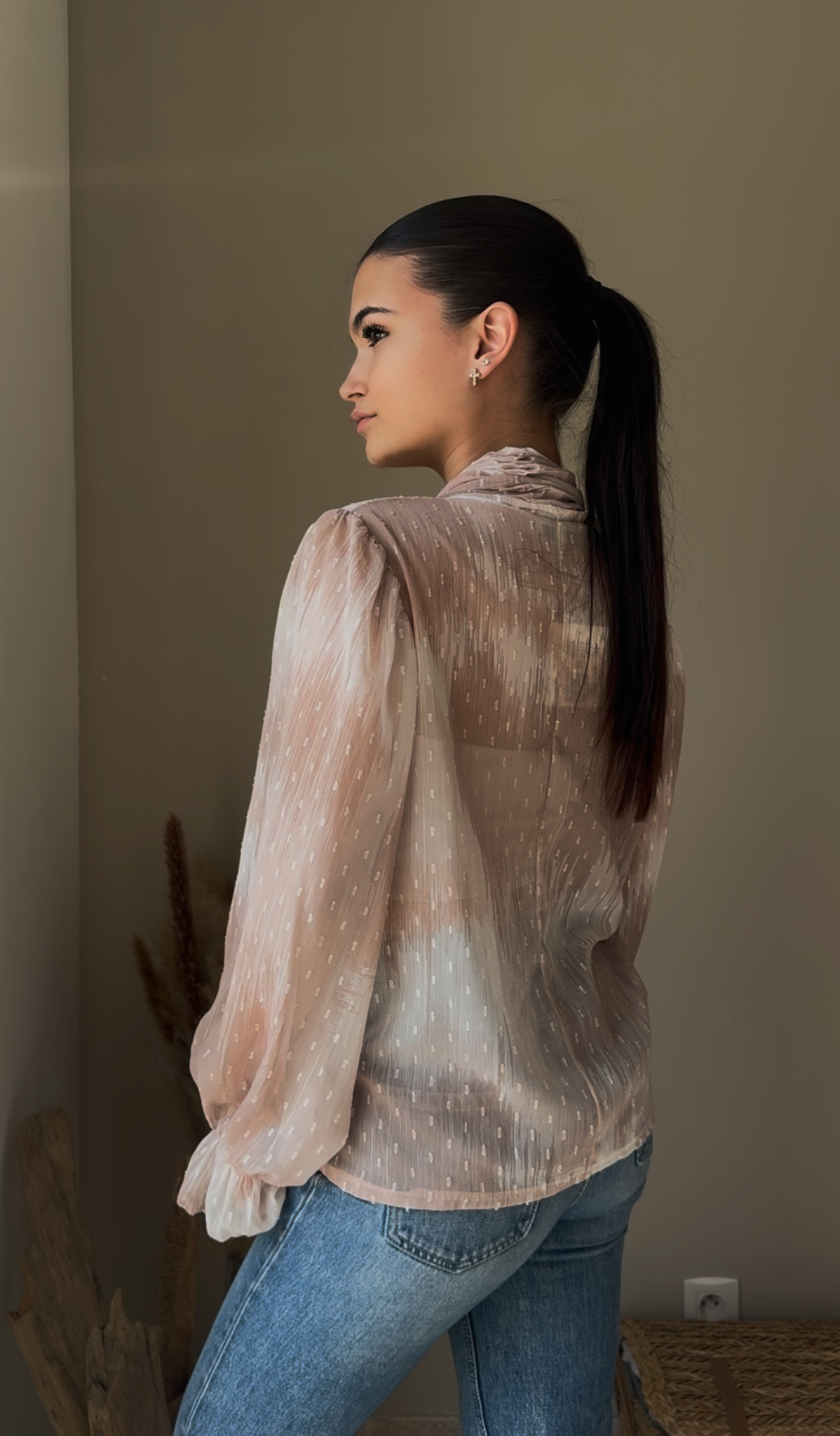 Chemise Beige