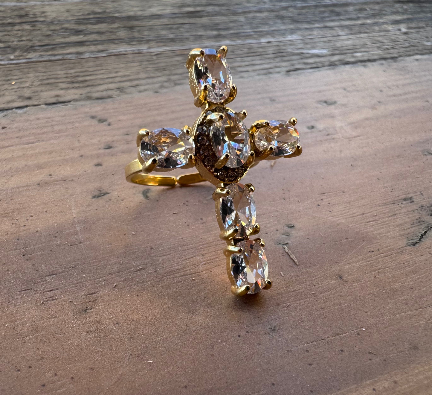 Bague croix