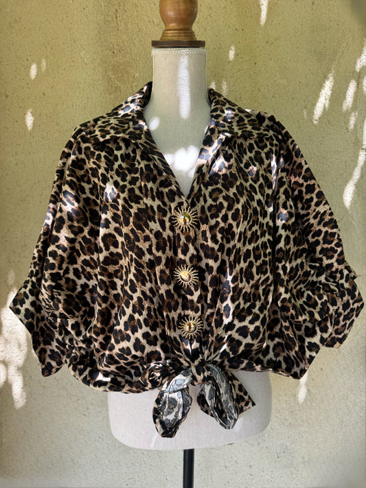 Chemise léopard