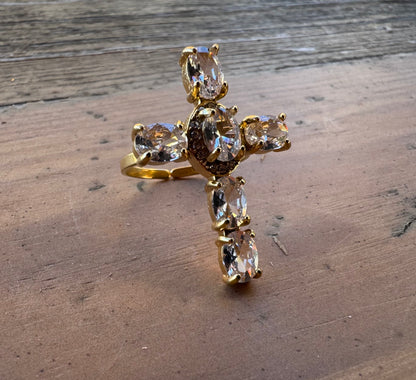 Bague croix